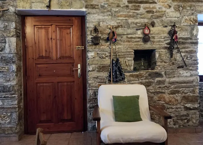 Magnolia Traditional Stone House In Vamvakou